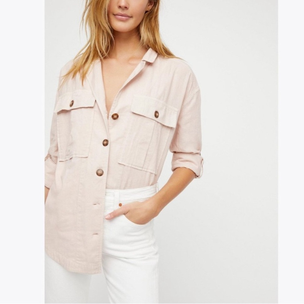 Free People Sunshine in My Pocket Shirt